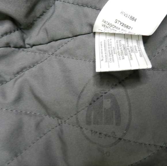 Patagonia Better Sweater Mens Size Medium Gray Insulated Hooded Full Zip LIned - Picture 6 of 11